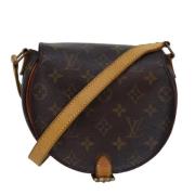 Louis Vuitton Vintage Pre-owned Canvas axelremsvskor Brown, Dam