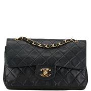 Chanel Vintage Pre-owned Laeder chanel-vskor Black, Dam