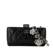 Chanel Vintage Pre-owned Laeder chanel-vskor Black, Dam