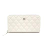 Chanel Vintage Pre-owned Tyg plnbcker White, Dam