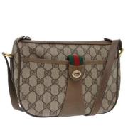 Gucci Vintage Pre-owned Laeder gucci-vskor Beige, Dam