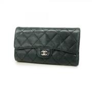 Chanel Vintage Pre-owned Laeder plnbcker Black, Dam