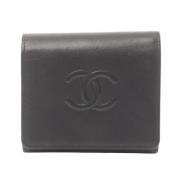 Chanel Vintage Pre-owned Laeder plnbcker Black, Dam