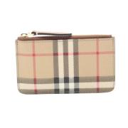 Burberry Vintage Pre-owned Laeder plnbcker Beige, Dam