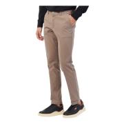 Hugo Boss Beige Chinos Slim Fit Beige, Herr