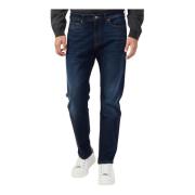 Hugo Boss Slim Fit Blå Denim Jeans Blue, Herr