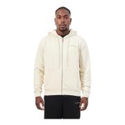 Richmond Vit hoodie med hel dragkedja Beige, Herr