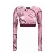 Versace Jeans Couture T-shirts och Polos Pink, Dam