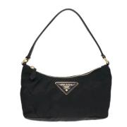 Prada Vintage Pre-owned Tyg prada-vskor Black, Dam