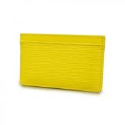 Louis Vuitton Vintage Pre-owned Tyg plnbcker Yellow, Dam