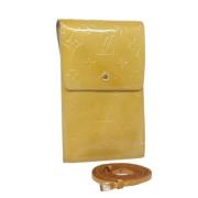 Louis Vuitton Vintage Pre-owned Laeder plnbcker Yellow, Dam