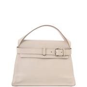 Hermès Vintage Pre-owned Tyg handvskor Beige, Dam