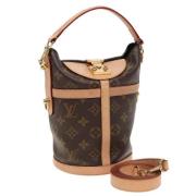 Louis Vuitton Vintage Pre-owned Canvas louis-vuitton-vskor Brown, Dam