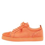 Christian Louboutin Pre-owned Pre-owned Mocka sneakers Orange, Herr