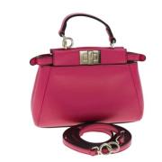 Fendi Vintage Pre-owned Laeder fendi-vskor Pink, Dam