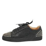 Christian Louboutin Pre-owned Pre-owned Laeder sneakers Black, Herr