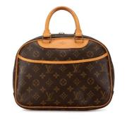 Louis Vuitton Vintage Pre-owned Canvas handvskor Brown, Dam