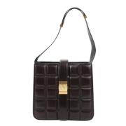 Bottega Veneta Vintage Pre-owned Laeder axelremsvskor Brown, Dam