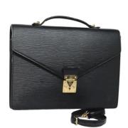 Louis Vuitton Vintage Pre-owned Laeder louis-vuitton-vskor Black, Dam