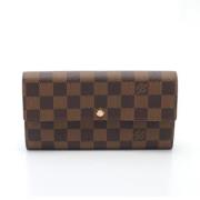 Louis Vuitton Vintage Pre-owned Laeder plnbcker Brown, Dam