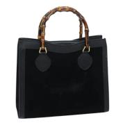 Gucci Vintage Pre-owned Mocka handvskor Black, Dam