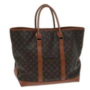 Louis Vuitton Vintage Pre-owned Canvas louis-vuitton-vskor Brown, Dam