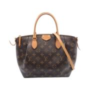 Louis Vuitton Vintage Pre-owned Canvas louis-vuitton-vskor Brown, Dam