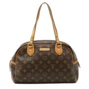 Louis Vuitton Vintage Pre-owned Canvas louis-vuitton-vskor Brown, Dam