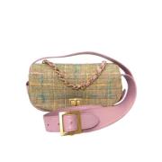 Chanel Vintage Pre-owned Tyg chanel-vskor Pink, Dam