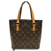 Louis Vuitton Vintage Pre-owned Tyg handvskor Brown, Dam