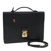 Louis Vuitton Vintage Pre-owned Laeder louis-vuitton-vskor Black, Dam