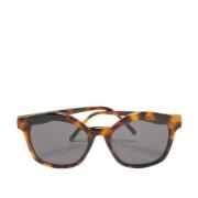 Loewe Pre-owned Pre-owned Acetat solglasgon Brown, Dam