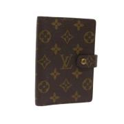 Louis Vuitton Vintage Pre-owned Belagd canvas hem-och-kontorstillbehr ...