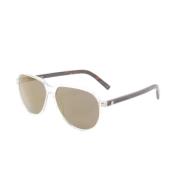 Dior Vintage Pre-owned Plast solglasgon Beige, Dam