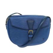 Louis Vuitton Vintage Pre-owned Laeder louis-vuitton-vskor Blue, Dam