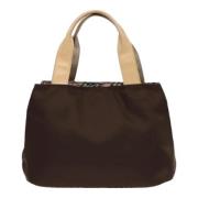 Burberry Vintage Pre-owned Tyg handvskor Brown, Dam