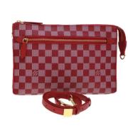 Louis Vuitton Vintage Pre-owned Canvas louis-vuitton-vskor Red, Dam