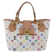 Louis Vuitton Vintage Pre-owned Canvas louis-vuitton-vskor White, Dam