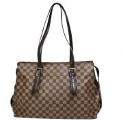 Louis Vuitton Vintage Pre-owned Canvas louis-vuitton-vskor Brown, Dam