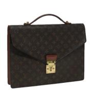 Louis Vuitton Vintage Pre-owned Canvas louis-vuitton-vskor Brown, Dam