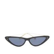 Dior Vintage Pre-owned Acetat solglasgon Black, Dam