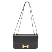 Hermès Vintage Pre-owned Laeder axelremsvskor Black, Dam