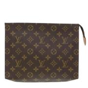 Louis Vuitton Vintage Pre-owned Canvas louis-vuitton-vskor Brown, Dam