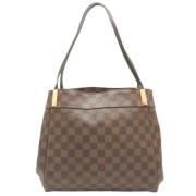 Louis Vuitton Vintage Pre-owned Canvas louis-vuitton-vskor Brown, Dam