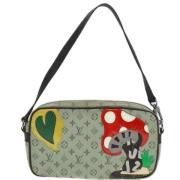 Louis Vuitton Vintage Pre-owned Canvas louis-vuitton-vskor Green, Dam