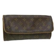 Louis Vuitton Vintage Pre-owned Canvas louis-vuitton-vskor Brown, Dam