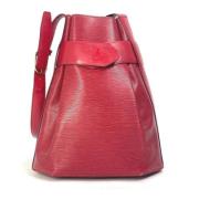 Louis Vuitton Vintage Pre-owned Laeder axelremsvskor Red, Dam