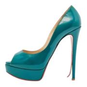 Christian Louboutin Pre-owned Pre-owned Laeder klackskor Green, Dam