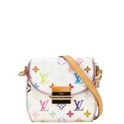 Louis Vuitton Vintage Pre-owned Canvas louis-vuitton-vskor White, Dam