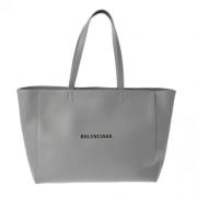 Balenciaga Vintage Pre-owned Laeder balenciaga-vskor Gray, Dam